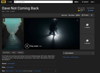  Filmaften i klubben - Dave Not Coming Back 2020 - 1T 32min
